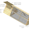 portable a-frame chicken coop